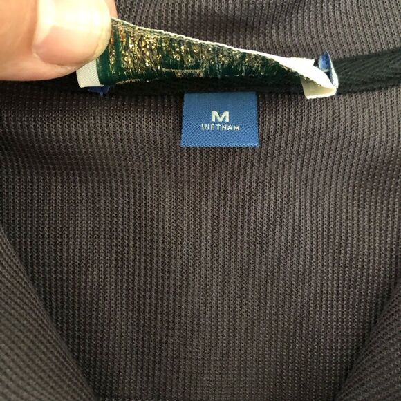 UCLA Golf Classic Echelon 1/4 Zip Black Long Sleeve Athletic Sweater Size Medium - Picture 5 of 9